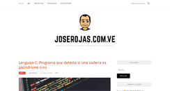 Desktop Screenshot of joserojas.org