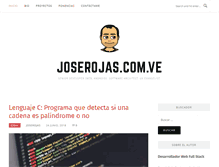 Tablet Screenshot of joserojas.org